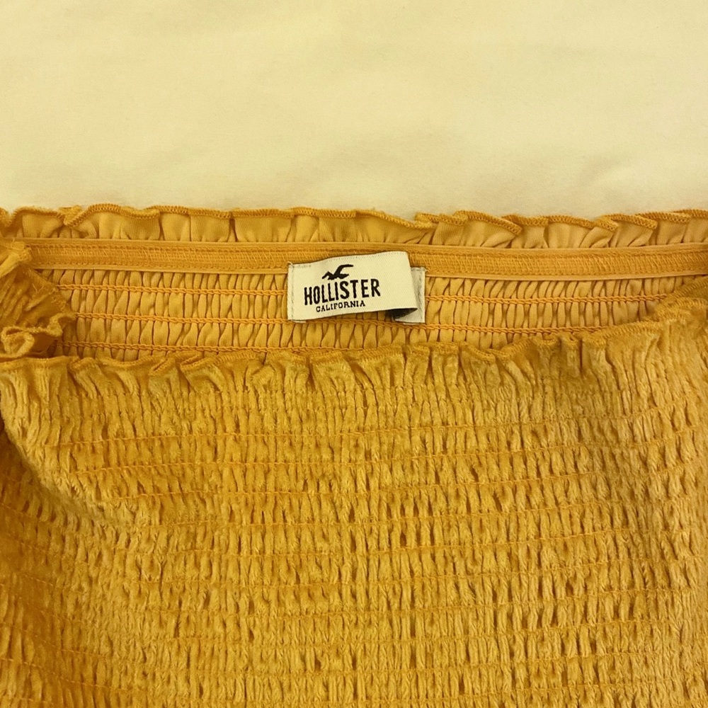 Hollister velvet tube top